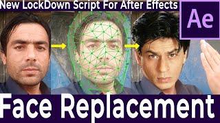 Face Replacement With Lockdown script in After Effects