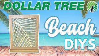  NEW Beach Dollar Tree DIYS & Hacks: Coastal Decor Crafts 2024