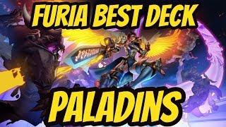 THIS FURIA DECK IS OP | Paladins Furia cherish gameplay and loadout