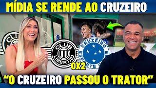 RENATA E DENILSON RASGARAM ELOGIOS AO CRUZEIRO ! LIBERTAD 0X2 CRUZEIRO ! NOTICIAS DO CRUZEIRO HOJE