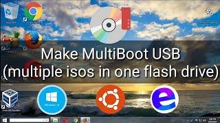 How to make MultiBoot USB Flash Drive (All-in-One)