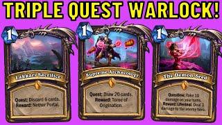 TRIPLE Quest Warlock?! Is That Even POSSIBLE?