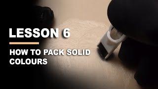 HOW TO TATTOO - LESSON 6 - How To Pack Solid Colours