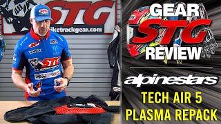 How To Repack The Alpinestars Tech Air 5 Plasma Airbag System from SportbikeTrackGear.com