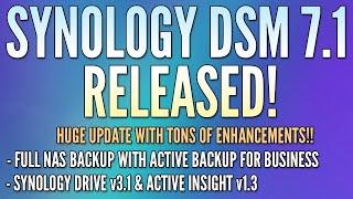 Synology DSM 7.1 RELEASED + my favorite new feature!