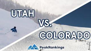 Colorado vs. Utah: Which Is BETTER for a Ski Vacation?