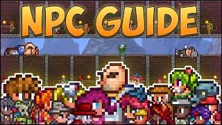 All NPC Guide In Terraria | Pre Hardmode (MOBILE / PC / CONSOLE)