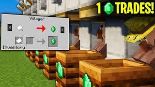 Minecraft 1.21 Villager Trading Hall Tutorial