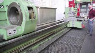 Heyligenstaedt Model DIL-1120/2F/10x12000 CNC Straight Bed Centre Lathe