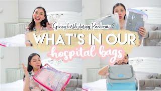 WHAT’S IN OUR HOSPITAL BAGS BABY AND MOMMY during PANDEMIC | Peevee Dela Rosa