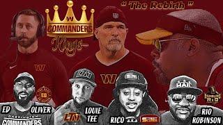 Commanders KINGS LIVE!  The Real Ed Oliver + Rico (Street Scores) + Rio Robinson... "The Rebirth"