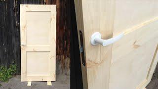  Дверь с фанерной филенкой | Door with plywood infill | Tür mit sperrholzfüllung