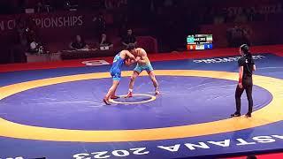 Ibrahim Magomedov (KZ)-Sadzhed Ali (IRI) /финал/72 кг/Греко-римская борьба.