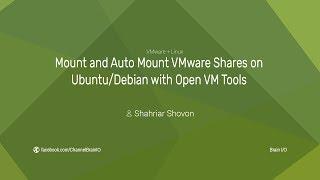 Mount/Auto Mount VMware Shares on Ubuntu/Debian with Open VM Tools