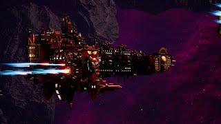 Skalgrim Mod 2021: Sanguis - Blood Angels vs Orks - Battlefleet Gothic Armada 2