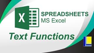 MS Excel | Text Functions