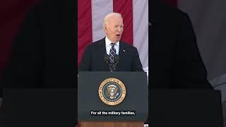 President Biden speaks on Veterans Day