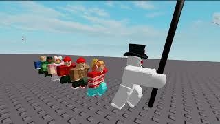 Frosty the Snowman Roblox recreation