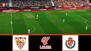 SEVILLA VS REAL VALLADOLID | LALIGA 2024/2025 | FOOTBALL LIFE 2024