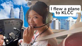 I spent RM1,800 to fly to KLCC  | One day pilot in Malaysia?? Subang Airport