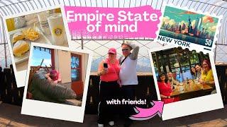 NEW YORK SIGHTS AND DINNER WITH @traingirl.meghan   | Empire State Building NYC 2024 vlog #3