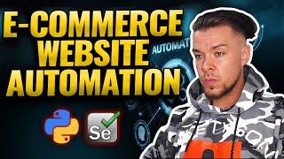 E-Commerce Website Automation with SELENIUM + PYTHON | Browser Automation | Full Project