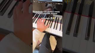 can you guess a song with just 1 octave? 