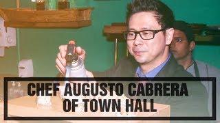 Chef Agusto Cabrera of Town Hall