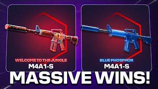 WE OPENED EVERY M4A1 CASE | WE PULLED INSANE!! (SKIN CLUB)