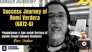 Success Journey of Mr. Romi Verdera 6A12-6 from USA