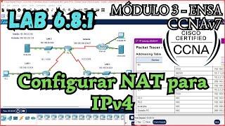 6.8.1 Packet tracer - Configurar NAT para IPv4 (Resolucion)