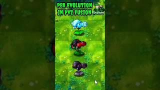 Pea Evolution in PvZ Fusion - Plants Vs Zombies #shorts #PVZ #pvz2 #Pvzhack #PVZmod #pvz3 #PVZ4