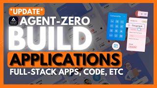 Agent-Zero UPDATE: Autonomous AI Agent Framework Can DO ANYTHING! (Generate Full-Stack Apps)