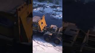 SNOWRUNNER  pacific p16  alaska  northern port северный порт  (winter зима)