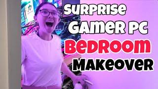 SURPRISING ISABELLE WITH A GAMING PC BEDROOM MAKEOVER!