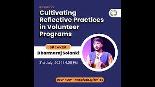 Cultivating Reflective Practices in Your Volunteer Programs