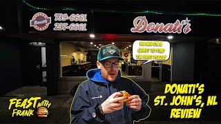 BEST Pizza & Garlic Fingers Deal in St. John’s?  Donati’s Pizza Review  | Feast with FranK (Ep. 22)