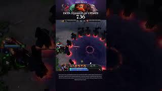 Mars   Dota 2 7 36 NEW PATCH #shorts #dota2shorts #7 36 #newpatch