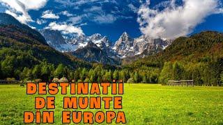 INTERESANTELE ZONE DE MUNTE DIN EUROPA               #europe #mountains #nature