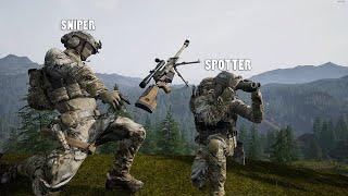 SuperMod made Sniper gameplay Realistic - Squad (Full round Gameplay)