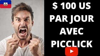 100 DOLLARS US PAR JOUR SUR EBAY UTILISANT LE SITE PICCLICK.COM (TUTO)