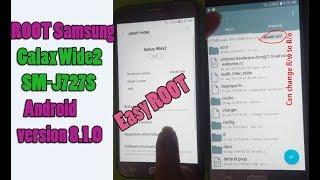 Method about how to ROOT Samsung Galax Wide2 SM-J727S   Android version 8.1.0