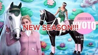 NEW SEASON IN ETG!! *equestrian the game*