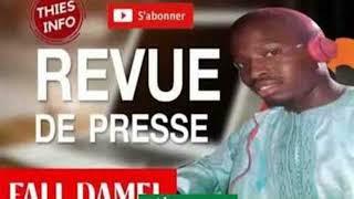 REVUE DE PRESSE WOLOF THIES INFO 2 1 2025