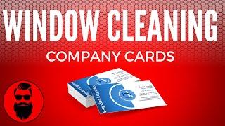 Business Cards For Your Window Cleaning Company