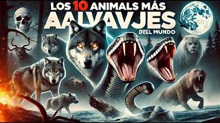 Los 10 Animales Más Salvajes del Mundo | ¡No Querrás Cruzarte con Ellos!