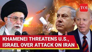 Khamenei Fumes At Iran's Enemies; Supreme Leader Warns Israel, U.S. Of Crushing Response | Watch