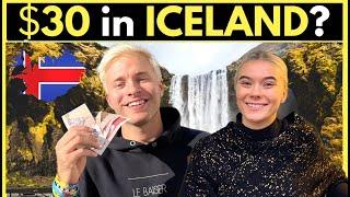 Spending $30 In World's Most Expensive Country? (Iceland)