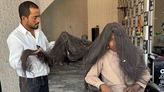 10 YEARS INSANE HAIR | Homeless to Incredible Trans Makeover | inspiring Before & After