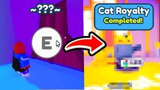  How to UNLOCK *SECRET CAT THRONE *ROOM in Pet Simulator X +! HUGE GREEN BALLOON CAT! (Roblox)